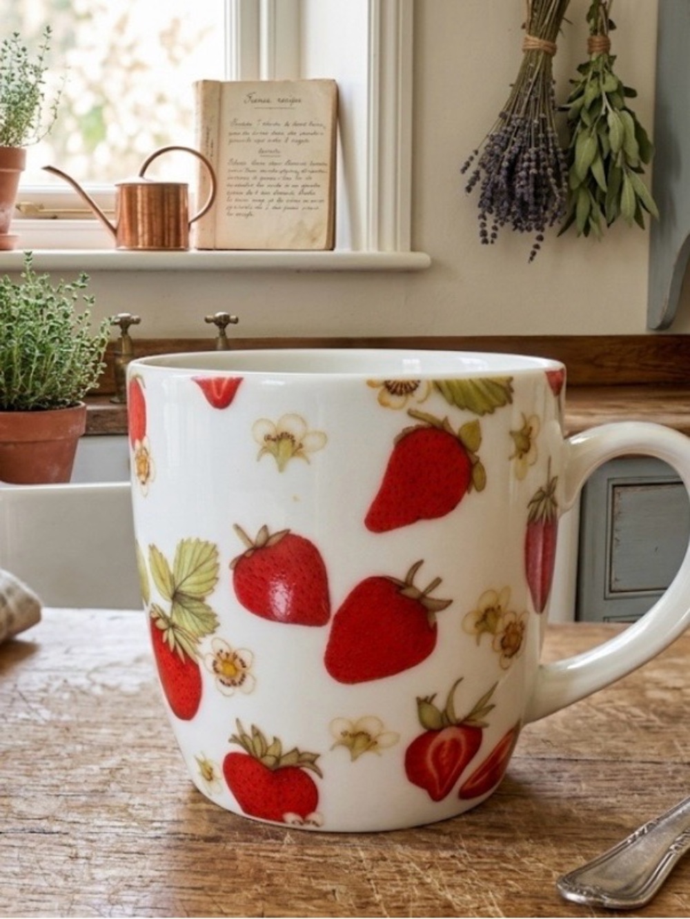 Lovely Strawberry Mug